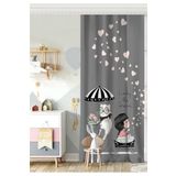 RealHomes Tek Kanat Fashion Girl Dijital Baskılı Modern Çocuk Odası Fon Perde, Rh-CPerdeTek-713-140x200
