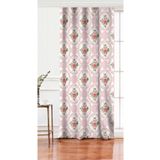 RealHomes Tek Kanat Özel Tasarımlı Dijital Baskılı Salon Fon Perdesi, Rh-PerdeTek-real205-140x260