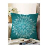 RealHomes Weave Mandala Desenli Çift Taraflı Dekoratif Raşel Örme Kırlent Kılıfı, Sonil-K5124-43x43cm