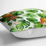 RealHomes YER-3260 Summer Tropikal Desenli Özel Tasarımlı 70x70 cm Yer Minderi