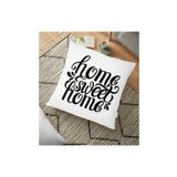 RealHomes YER-606 Home Sweet Home Dijital Baskılı Dekoratif 70x70 cm Yer Minderi