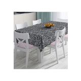 RealHomes Zebra Desenli Özel Tasarım Dijital Baskılı Masa Örtüsü, Rh-Masa-5325-120x140