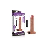Realistik Titreşimli Uzatmalı Penis Kılıfı