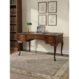 Realm Fransız Retro Deri Ahşap Çalışma Masası 75X140