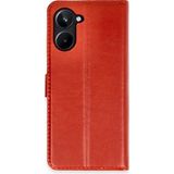 Realme 10 4g Kılıf Cüzdanlı Kapaklı Kılıf - Kırmızı