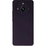 Realme 11 Pro Kılıf Nano İçi Kadife Silikon - Mor