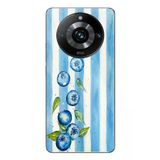 Realme 11 Pro Uyumlu Yaban Mersinleri Baskılı Silikon Kılıf
