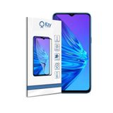 Realme 5 ile Uyumlu Tam Kaplayan Fiber Nano Ekran Koruyucu Cam