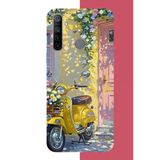 Realme 5İ - 6İ - C3 Uyumlu Sarı Mobilet Baskılı Silikon Kılıf