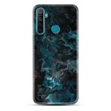 Realme 5I Kilif Desenli Silikon Colorful Abstract 473385622