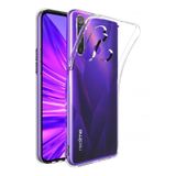 Realme 5I Kılıf Lüx Şeffaf Silikon Kılıf Yüksek Koruma