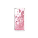 Realme 5İ Kılıf Marshmelo Simli Sıvılı Silikon Kapak + Ekran Koruma 5794