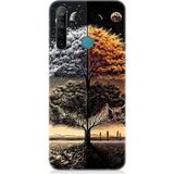Realme 5i Uyumlu Gece Ve Gündüz Desenli Silikon Kılıf