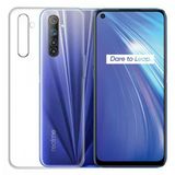 Realme 6 Kilif Lux Seffaf Silikon Kilif Yuksek Koruma