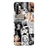 Realme 6i İle Uyumlu Siyah Blonde Legend Desenli Silikon Kılıf
