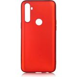 Realme 6i Kılıf Soft ve Pürüzsüz Yüzey Ipeksi Silikon Kapak Hopy - Kırmızı