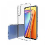 Realme 7 Pro Kilif Lux Seffaf Silikon Kilif Yuksek Koruma