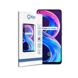 Realme 8 Pro ile Uyumlu Tam Kaplayan Fiber Nano Ekran Koruyucu Cam