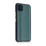 Realme C11 Miami Şeffaf Silikon Lacivert Kılıf