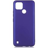Realme C21 Kılıf Mnc Premier Silikon Kapak-Saks Mavi