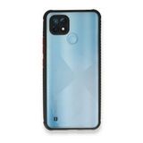 Realme C21 Miami Şeffaf Silikon Siyah Kılıf