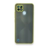 Realme C21 Montreal Silikon Kapak Açık Yeşil Kılıf