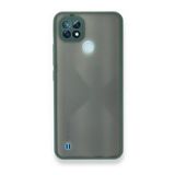 Realme C21 Montreal Silikon Kapak Yeşil Kılıf