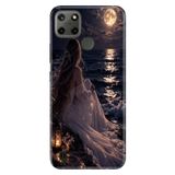 Realme C21Y - C25Y ile Uyumlu Kılıf, Seni Beklerwen Temalı Desenli, Darbe Emici Silikon