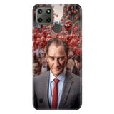 Realme C21Y, C25Y ile Uyumlu Silikon Kılıf, Canım Atam İzindeyiz Temalı, Darbe Emici, Çok Renkli
