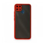 Realme C25 Montreal Silikon Kapak Kırmızı Kılıf
