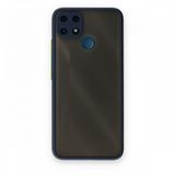 Realme C25 Montreal Silikon Kapak Lacivert Kılıf