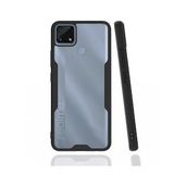 Realme C25 Platin Silikon Siyah Kılıf