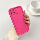 Realme C25/C25S ile Uyumlu Desenli Yüksek Kalite Pembe Silikon Kılıf Kamera Korumalı Düşmeye Dayanıklı Kapak Telefon Kılıfı
