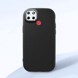 Realme C25/C25S ile Uyumlu Siyah Silikon Telefon Kılıfı Şık Baskı Desenli, Kamera Korumalı Darbeye Dayanıklı Kılıf