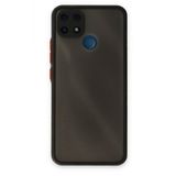Realme C25S Kılıf Montreal Buzlu Kamera Korumalı Silikon Kılıf