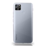 Realme C25s Tıpalı Kamera Korumalı Şeffaf Premier Kılıf