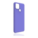 Realme C25y Kılıf Esnek Ve Hafif Yapılı Soft Touch Premium Silikon Kapak Ryc/biye Lila