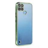 Realme C25y Kılıf Lensli Silikon - Yeşil