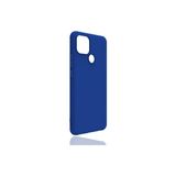 Realme C25Y Kılıf Mat ve Yumuşak Yapılı Şık Esnek Flexo Premium Kapak - Mavi