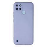 Realme C25Y Kılıf Nano İçi Kadife - Lila