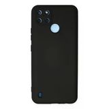 Realme C25Y Kılıf Nano Içi Kadife Silikon - SIYAH-(5796)