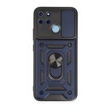 Realme C25Y Kılıf Pars Lens Yüzüklü Silikon - Lacivert