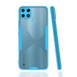 Realme C25Y Kılıf Platin Silikon - Mavi-(5796)