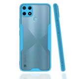 Realme C25Y Platin Silikon Mavi Kılıf