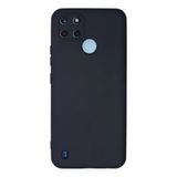 Realme C25y Uyumlu Kılıf Nano İçi Kadife Silikon - Lacivert