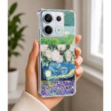 Realme C55 Uyumlu Şeffaf Telefon Kılıfı Baskılı Premium Silikon Koruyucu Kılıf
