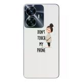 Realme C55 Uyumlu Telefonuma Dokunma Baskılı Silikon Kılıf