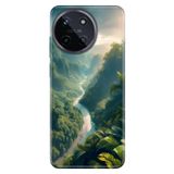 Realme ile Uyumlu Realme 11 4G Silikon Kılıf, Nature 56 Temalı Desenli, Darbe Emici