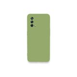 realme Oppo A74 Uyumlu Nano Silikon Kılıf Yeşil a74 nano