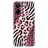 Realme Realme 10 4G ile Uyumlu Kılıf, London Leopard Temalı Desenli, Darbe Emici Silikon